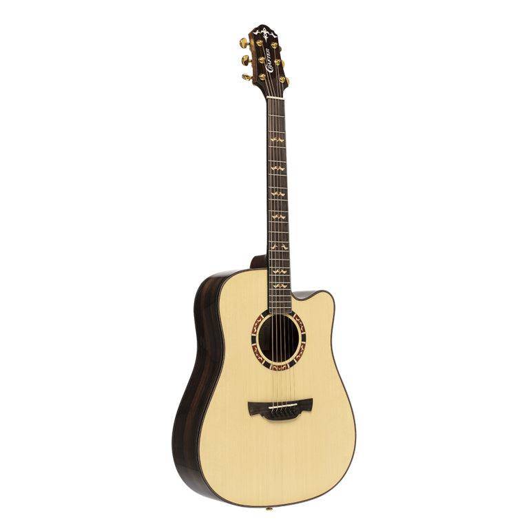 Crafter STG D22CE PRO Dreadnought E/A guitar med massiv gran dæk