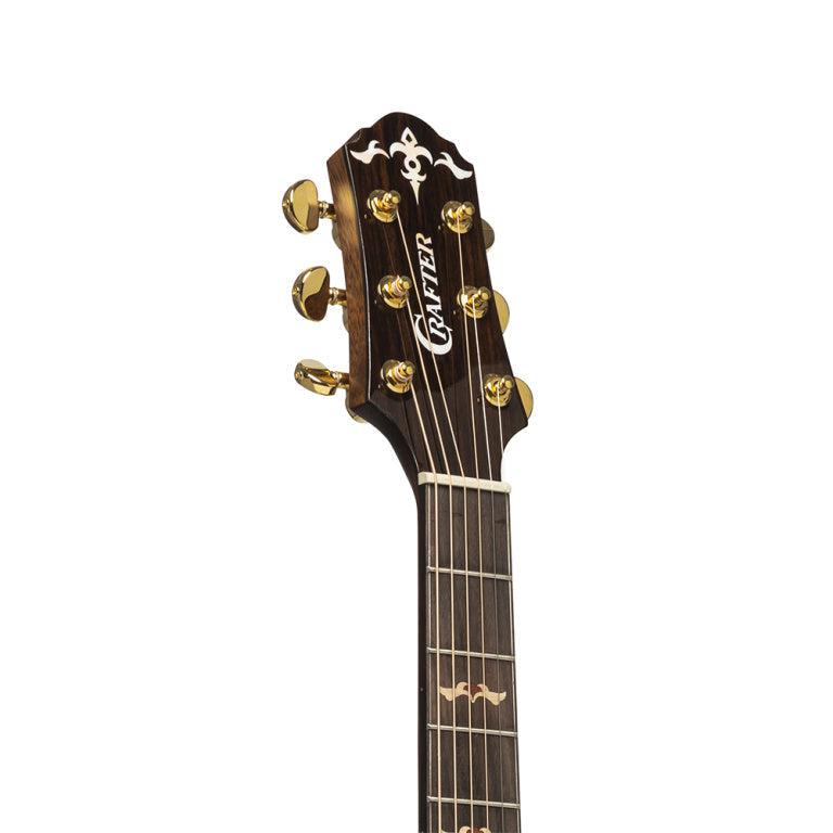 Crafter STG D22CE PRO Dreadnought E/A guitar med massiv gran dæk