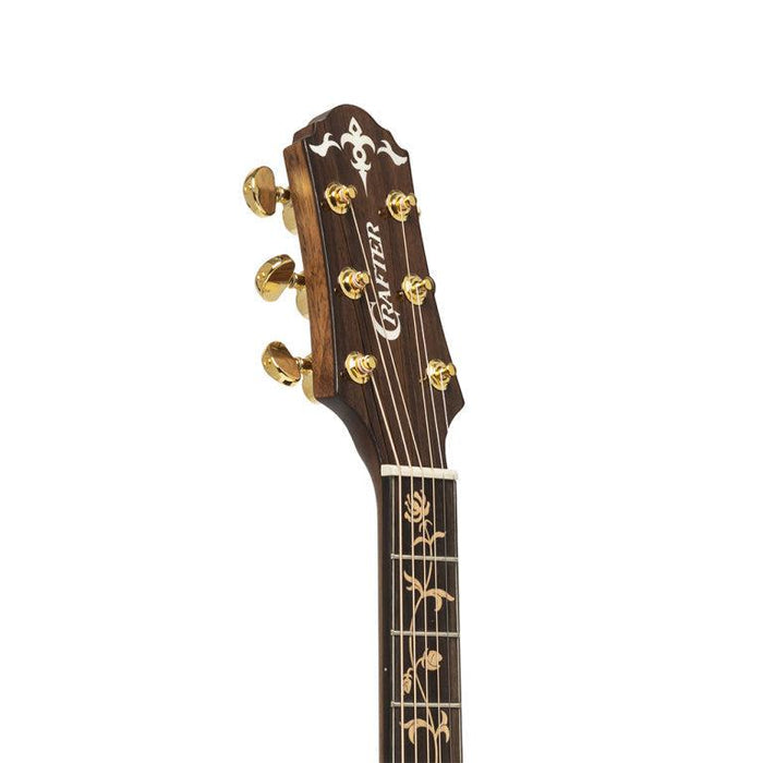 Crafter STG T28CE PRO Orchestra gitarr med massiv gran topp och DS-2 Preamp system