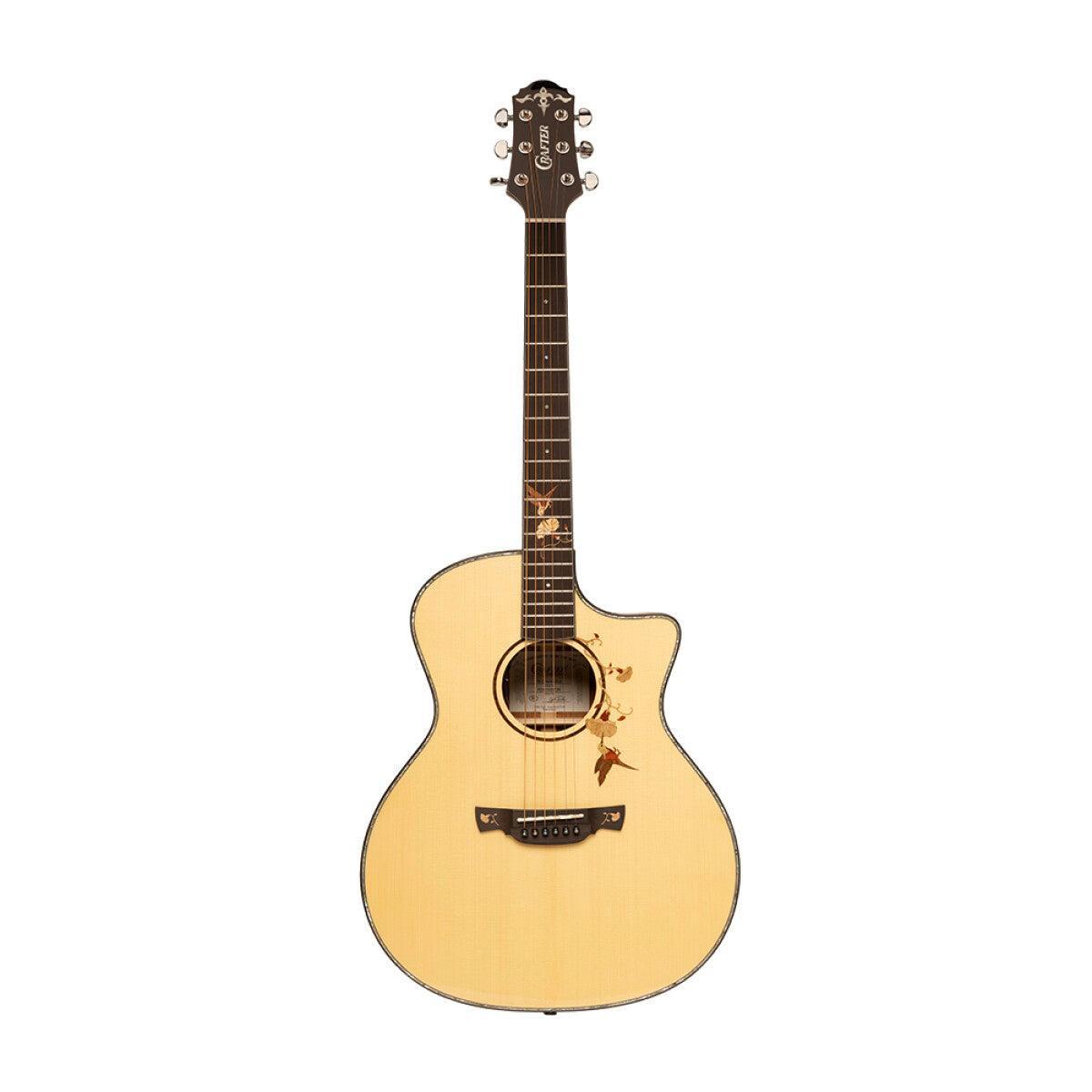 Crafter TB G-MAHO CE Anniversary mahogany series, grand auditorium acoustic-electric guitar with solid spruce top