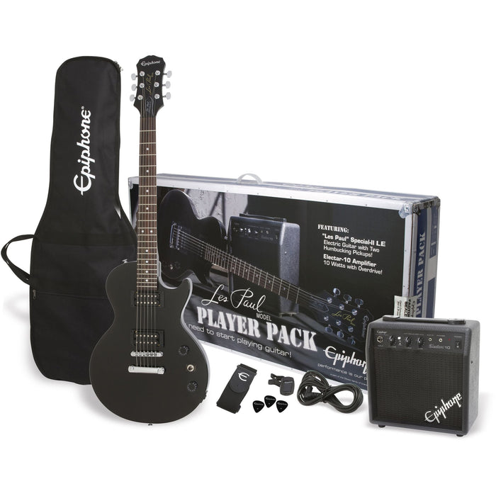 Epiphone Les Paul Player Pack Black