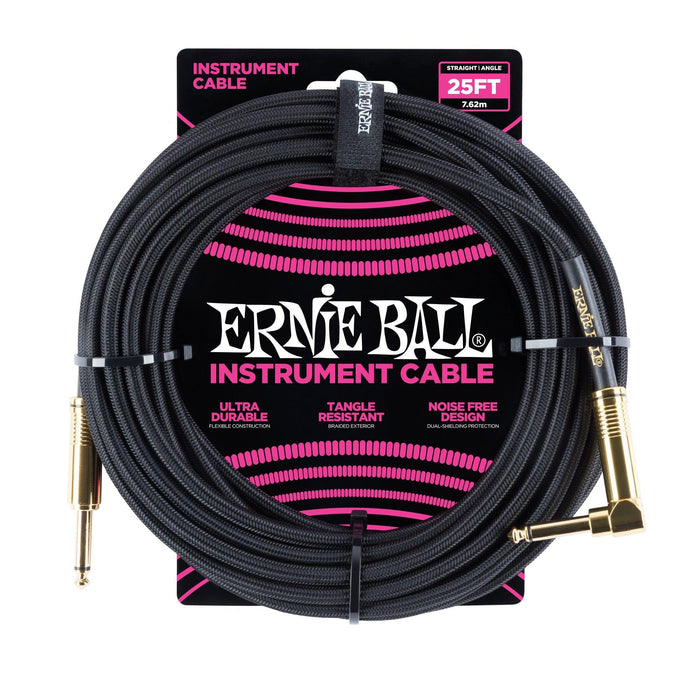 Ernie Ball 6058 Instrumentkabel svart 7,5 m 