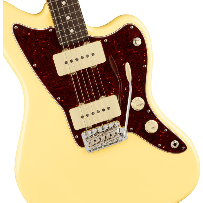 Fender American Performer Jazzmaster, Rosewood Gripbräda, Vintage White