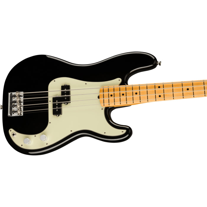 Fender American Professional II Precisionsbas, Lönn Gripbräda, Svart
