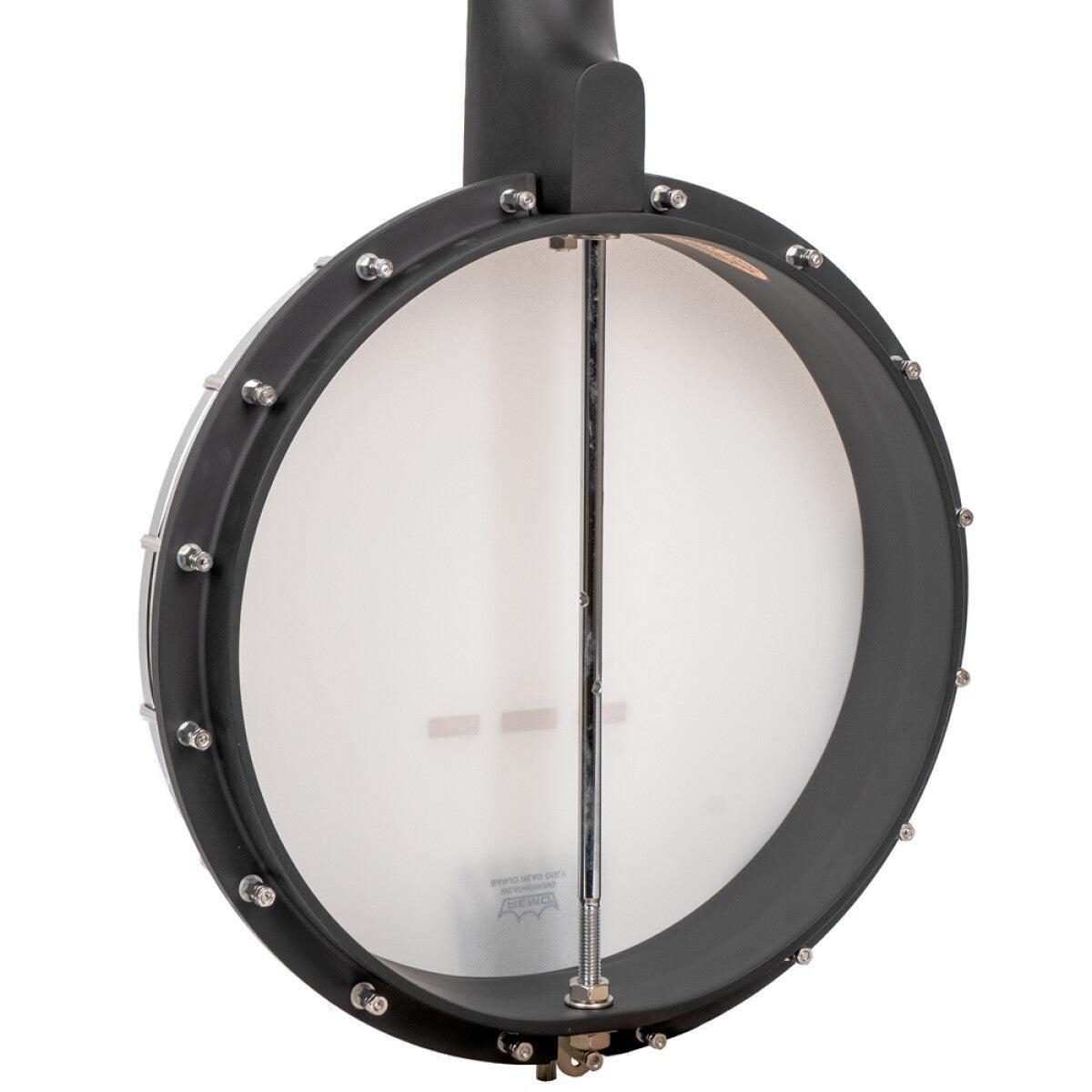 GOLD TONE AC-6 MINI 6-strenget open back banjo – kort skala | Inkl. taske