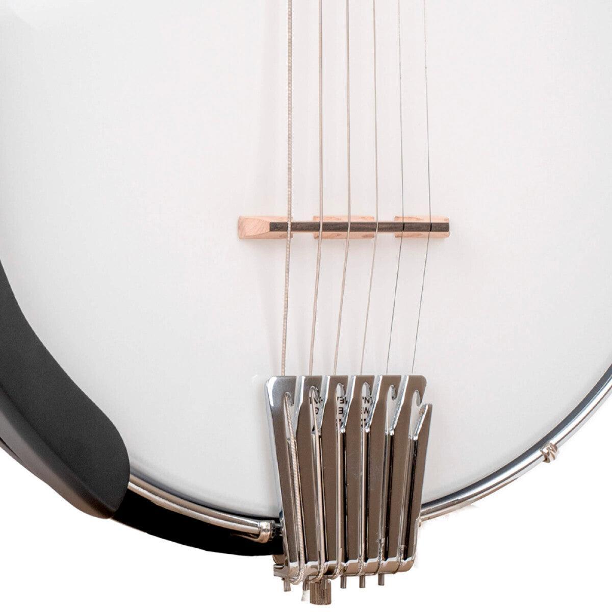 GOLD TONE AC-6 MINI 6-strenget open back banjo – kort skala | Inkl. taske