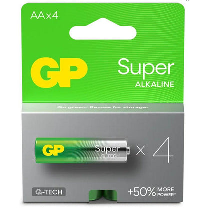 GP LR6 AA-batteri - 4 pack