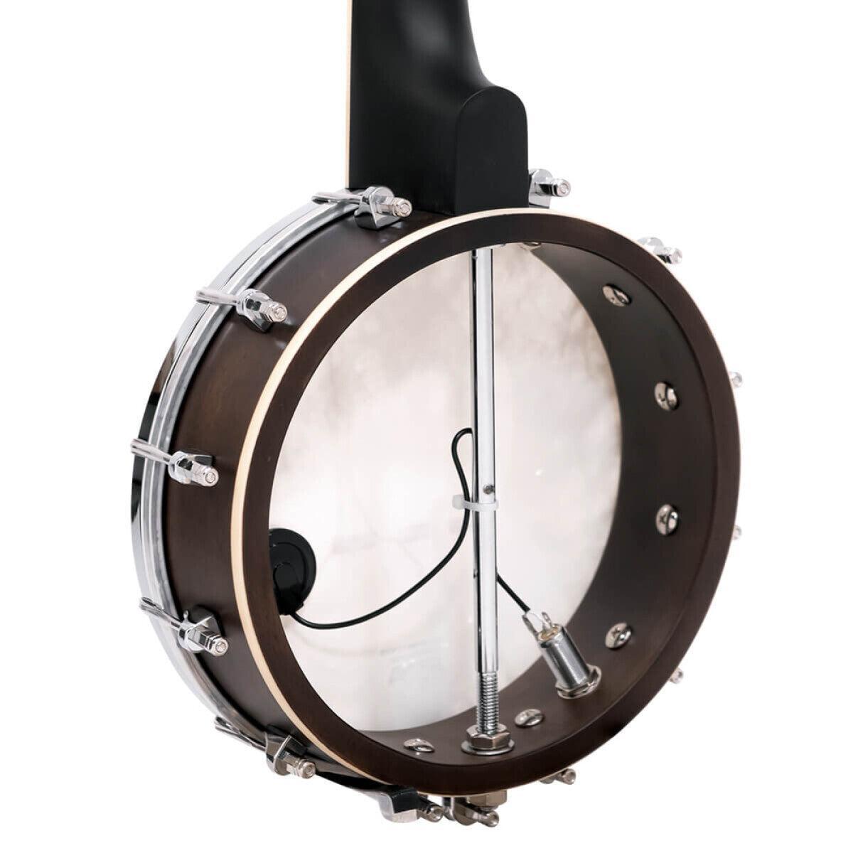 Gold Tone BU-1 4-String Open Back Concert Banjo-Ukulele med Pickup og Taske