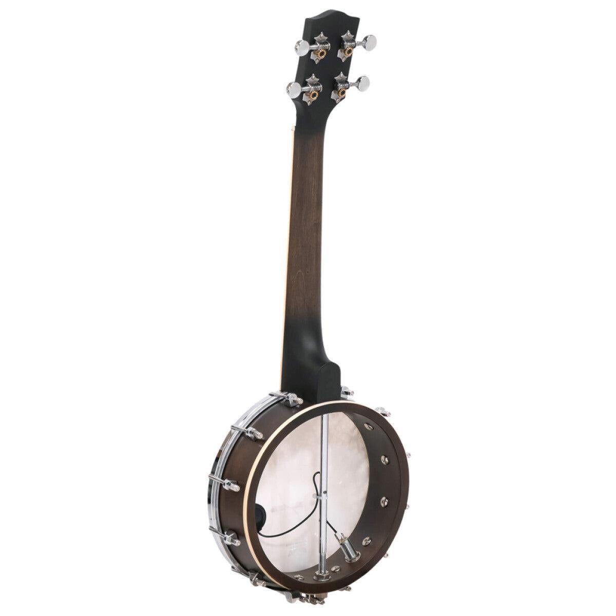 Gold Tone BU-1 4-String Open Back Concert Banjo-Ukulele med Pickup og Taske