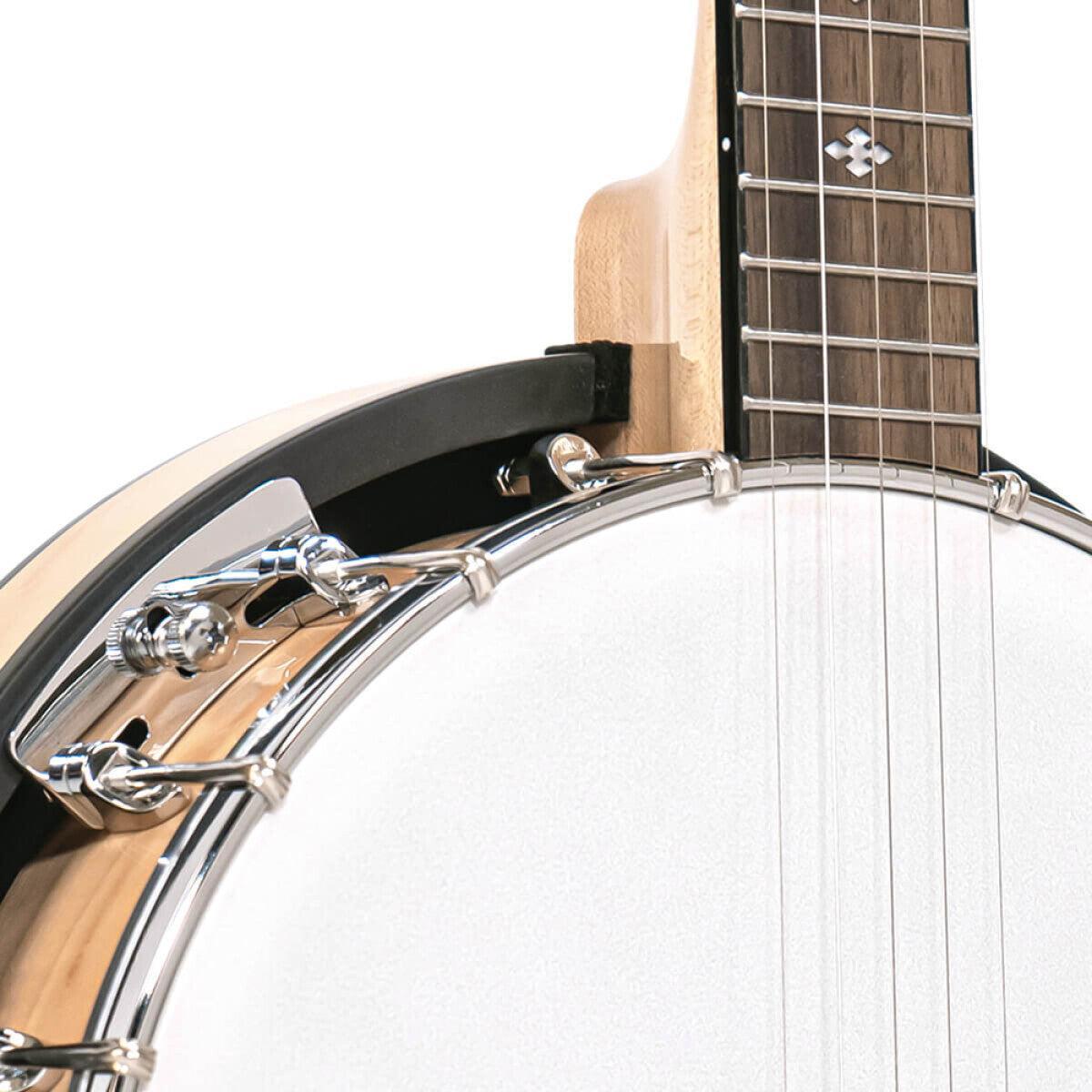 Gold Tone CC-100RW 5-strängad Cripple Creek resonatorbanjo med bred greppbräda