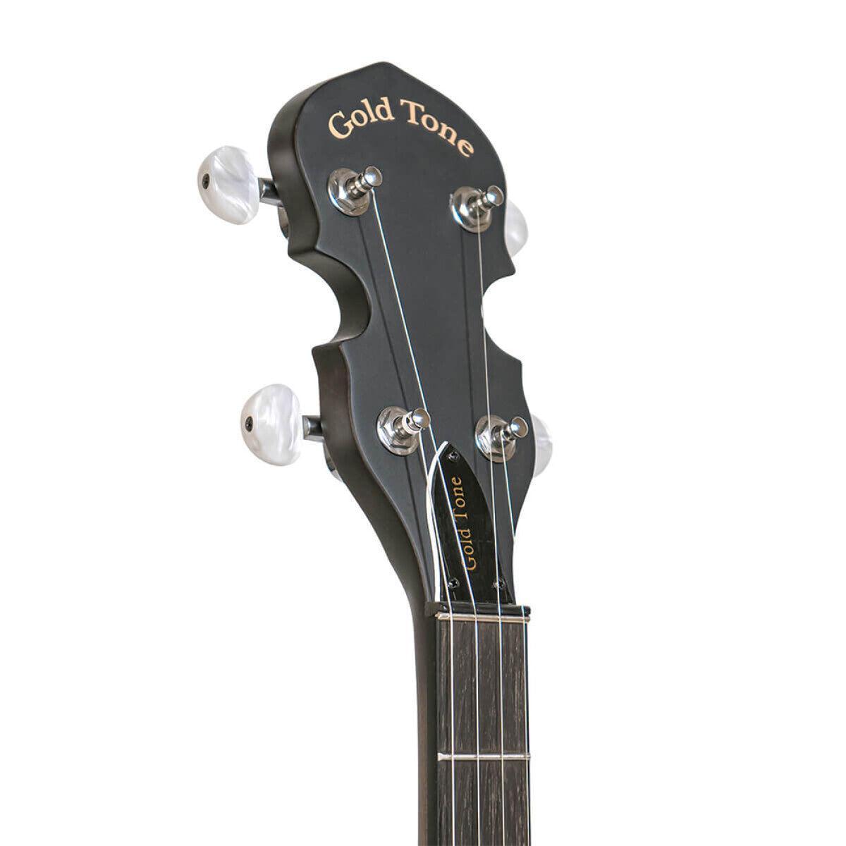 Gold Tone CC-BG 5-strängad Cripple Creek Bluegrass banjopaket med väska, instruktions-DVD, rem, picks och tuner