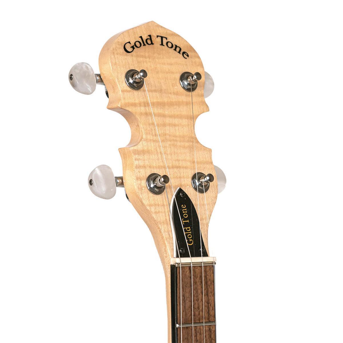 Gold Tone CC-PLECTRUM 4-strängad Cripple Creek Plectrum banjo med resonator