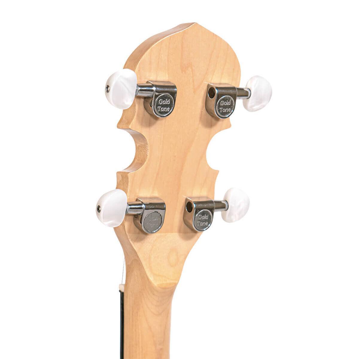 Gold Tone CC-PLECTRUM 4-strängad Cripple Creek Plectrum banjo med resonator