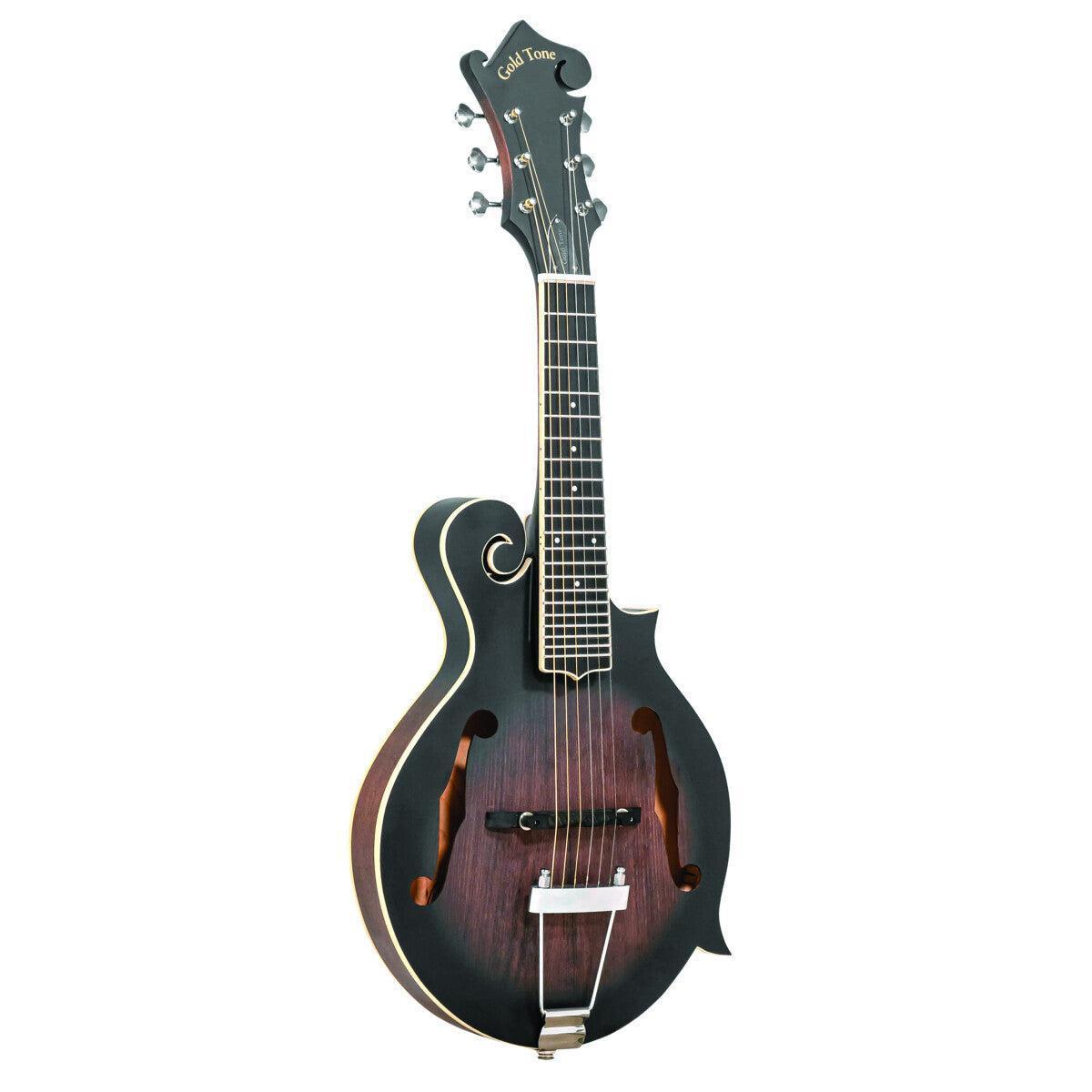 Gold Tone F-6 6-string Guitar Mandolin med F-style Krop, Pickup og Hard Case