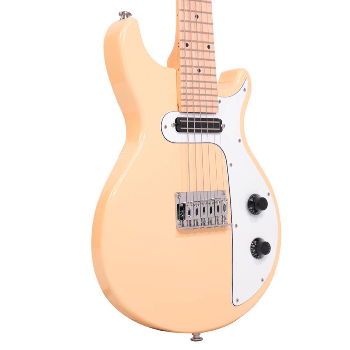 Gold Tone GME-6 6-strenget massiv el-mandolin med taske – Cream Gloss