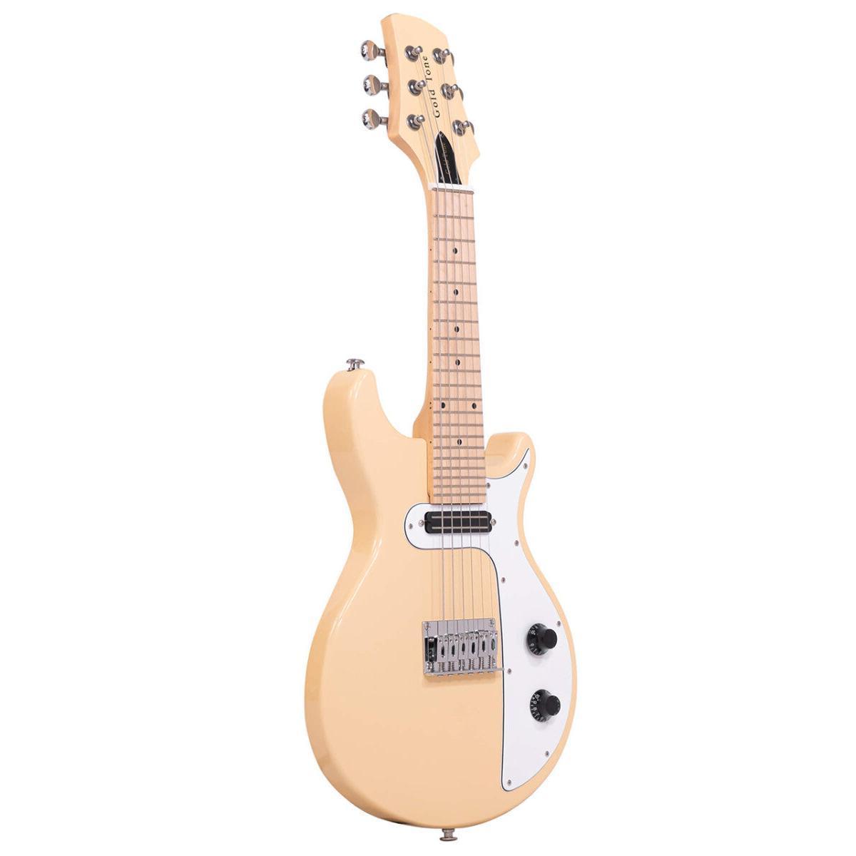 Gold Tone GME-6 6-strenget massiv el-mandolin med taske – Cream Gloss