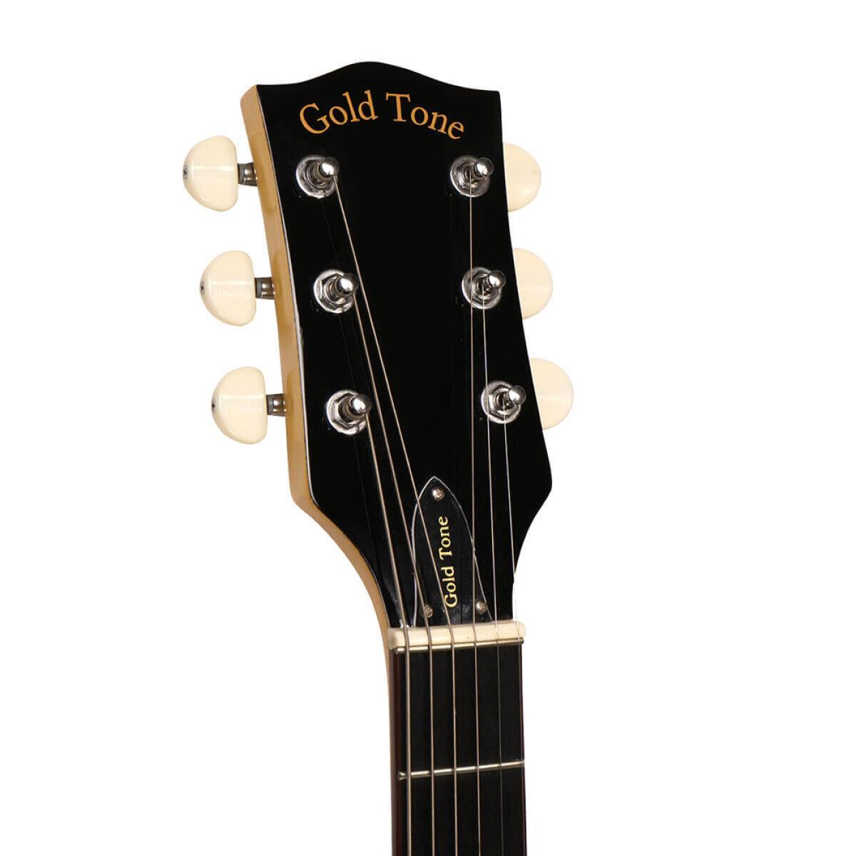 Gold Tone GT-500 Gold Tone Deluxe Banjitar, 6-strenget guitarhals med banjokrop