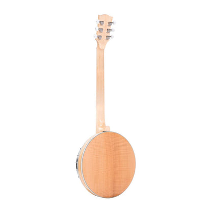 Gold Tone GT-750 Deluxe Banjitar med 6-strenget guitarhals og banjo-krop, med bell brass tone ring og pickup