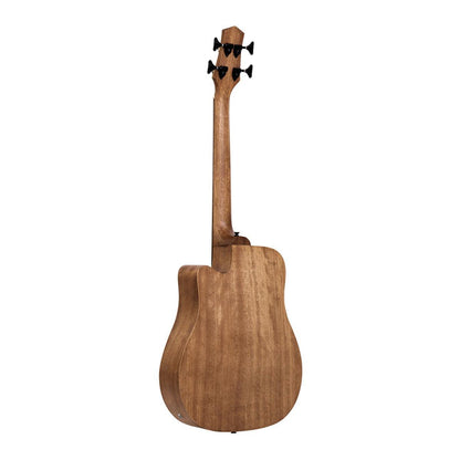 Gold Tone M-BASS25/FL/L 25" fretless akustisk-elektrisk mikrobas med mahogny topp och baksida ingår, vänsterhänt modell