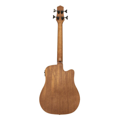 Gold Tone M-BASS25/L 25" akustisk-elektrisk mikrobas med mahogny topp och baksida ingår, vänsterhänt modell