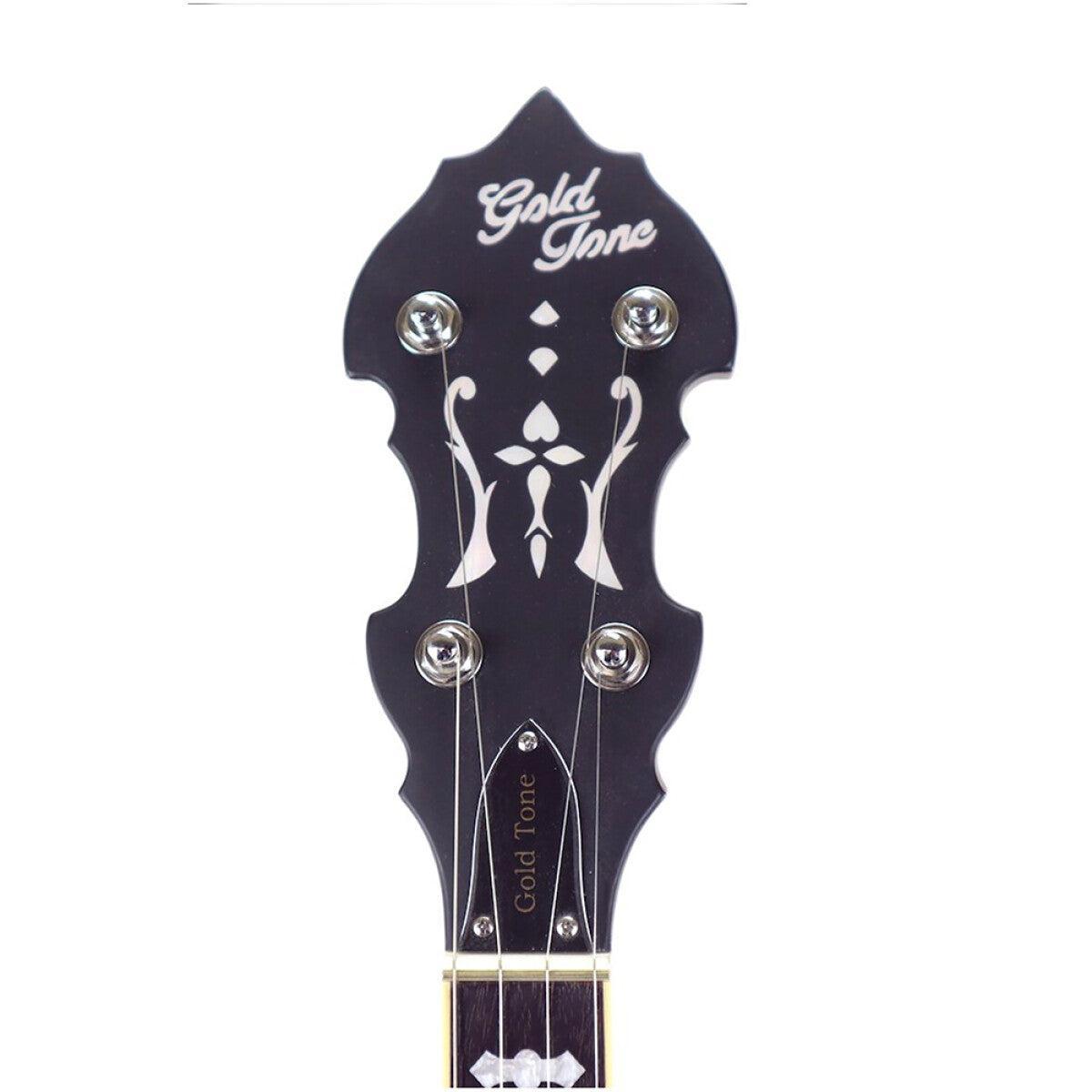 Gold Tone OB-150WF 5-strängad bluegrass banjo, vid hals, med fodral