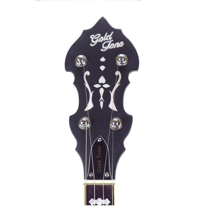 Gold Tone OB-150WF 5-strängad bluegrass banjo, vid hals, med fodral