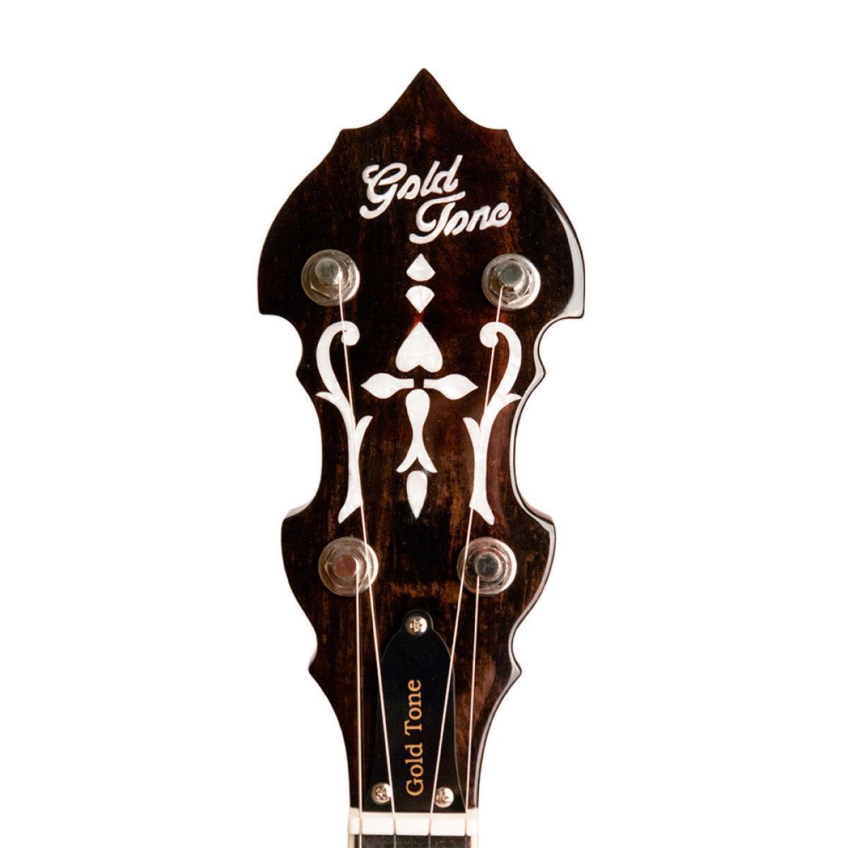 Gold Tone OB-3 Förkrigsbanjo med resonator och fodral ingår