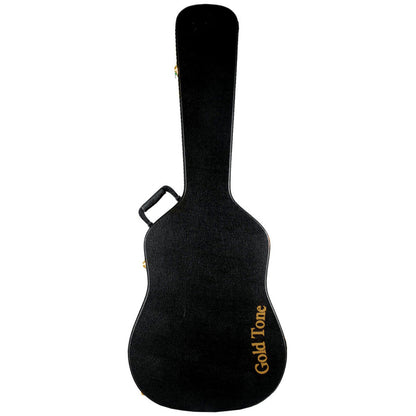 Gold Tone SM+ Weissenborn gitarr med massiv mahogny topp och hård skal