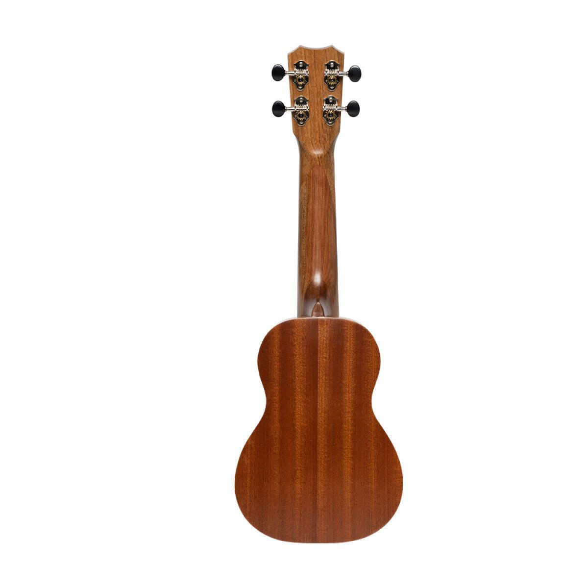 Islander MS-4 Traditionell sopranukulele med topp i mahogny