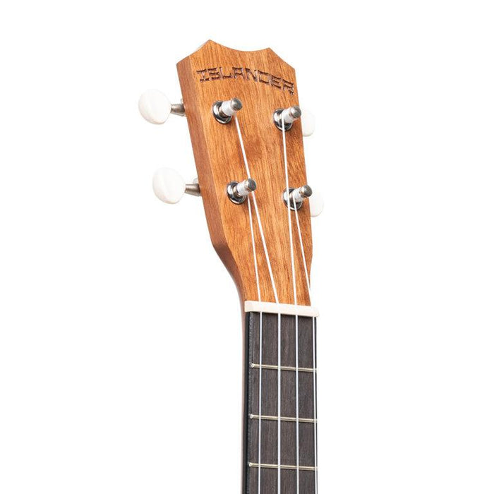 Islander MT-4-ISL Traditionell tenor ukulele med mahogny topp och gravyr på Hawaiiöarna