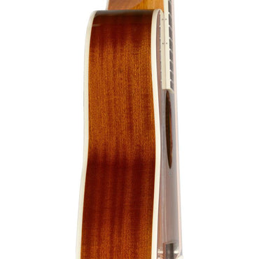 JN Guitars BES-A DCB Dark cherryburst auditoriumgitarr med massiv gran topp