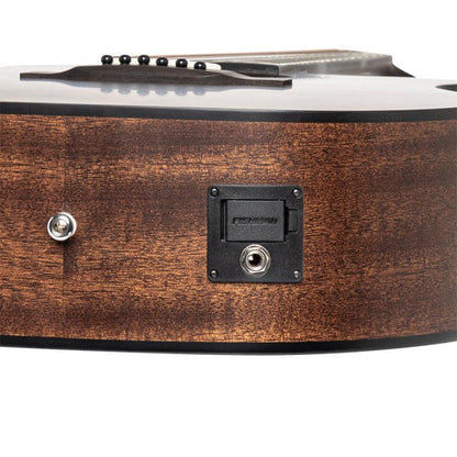 J.N Guitars DOV-DCFI Dreadnought guitar m/massiv mahogni dæk og Fishman Pick-Up