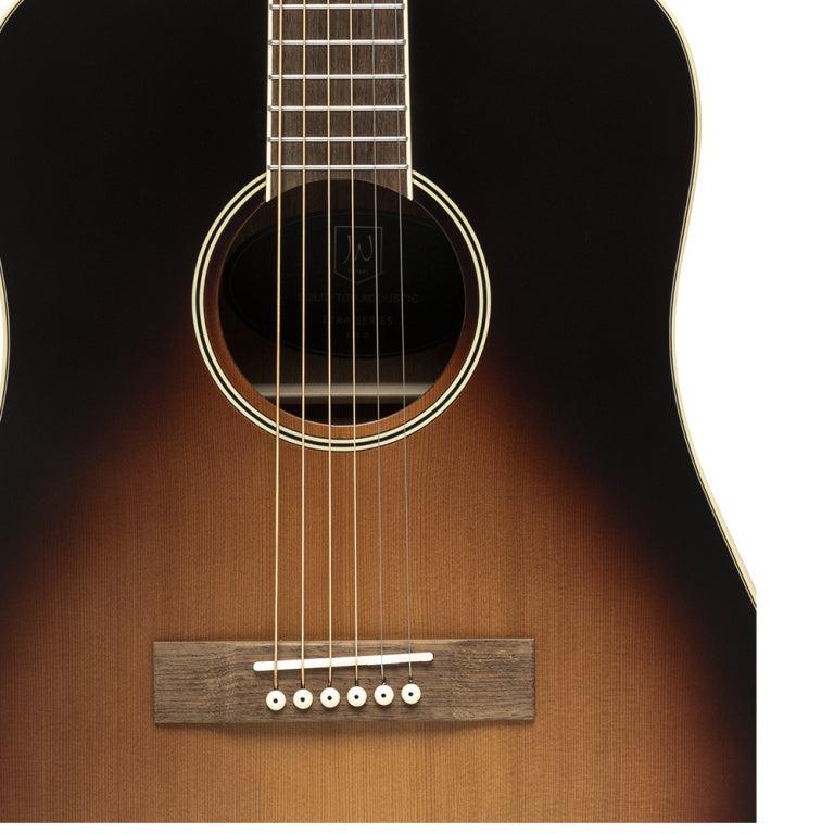 JN Guitars EZR-D Dreadnought gitarr m/solid cedar däck, sunburst