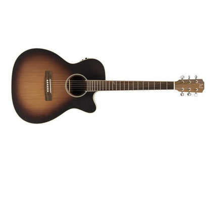 JN Guitars EZR-OM Orchestra gitarr m/solid ceder däck 