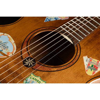 Lag Guitars ESCAPADE-GTE Globe Trotter Edition