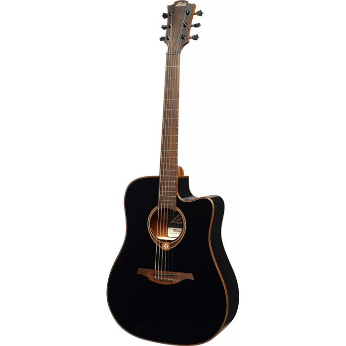 Lag Guitars - GLA T118DCE-BLK