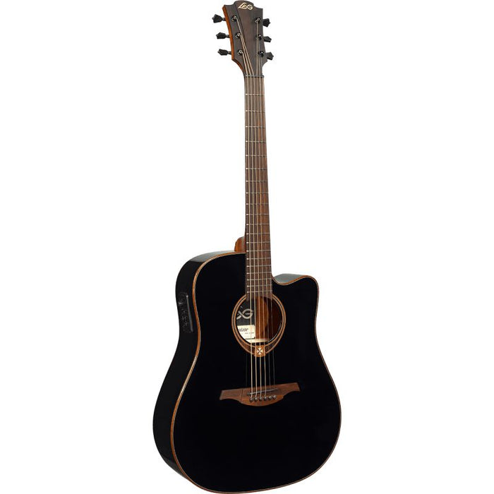 Lag Guitars - GLA T118DCE-BLK