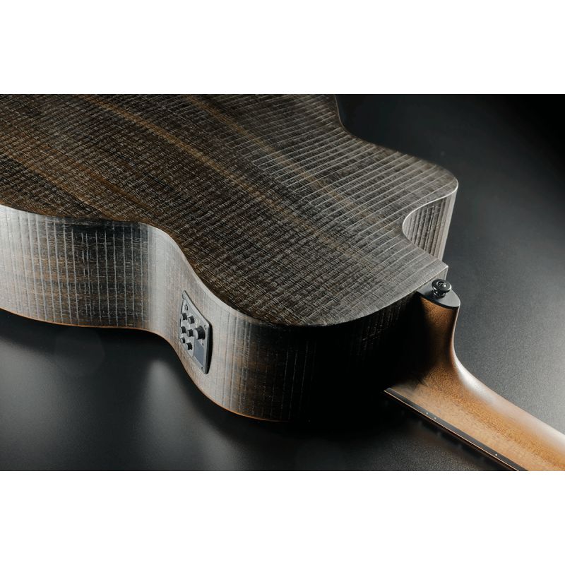 Lag Guitars SAUVAGE-BCE Sauvage Acoustic-Electric Bass Jumbo Cutaway