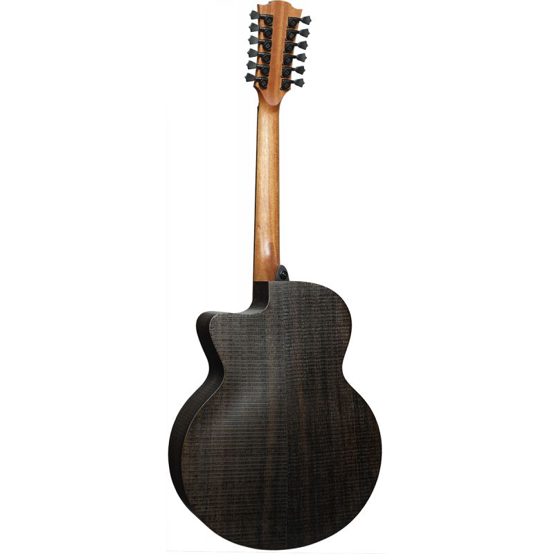Lag Guitars SAUVAGE-J12CE Sauvage Jumbo 12 Strings Cutaway Acoustic-Electric