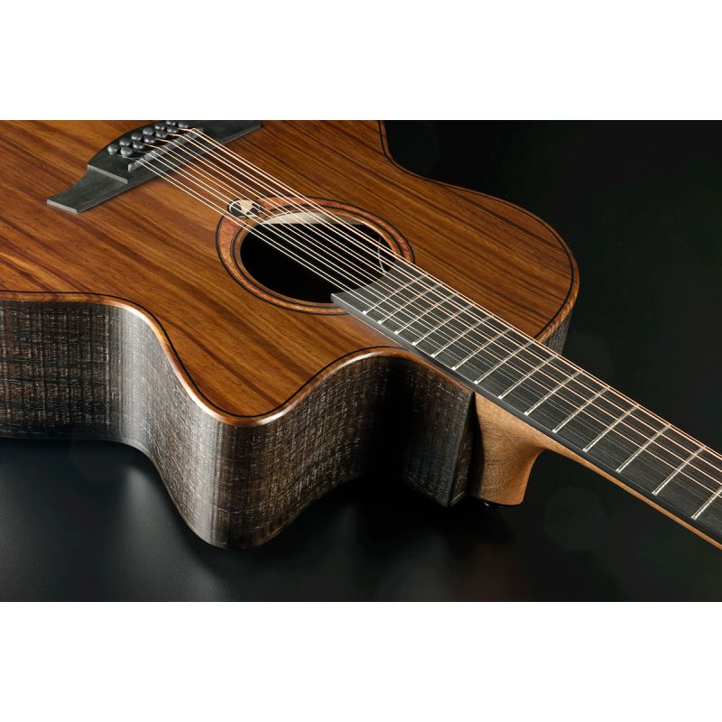 Lag Guitars SAUVAGE-J12CE Sauvage Jumbo 12 Strings Cutaway Acoustic-Electric