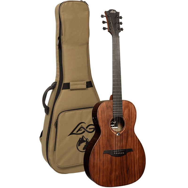 Lag Guitars SAUVAGE-PE Sauvage Parlor Acoustic-Electric