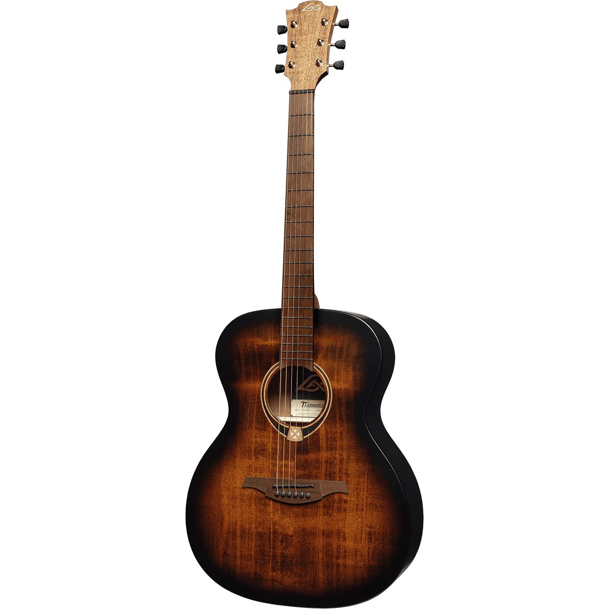 Lag Guitars T70A B&B Auditorium Black & Brown