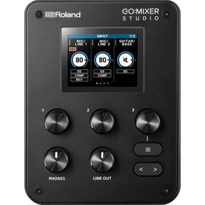 Roland GO:MIXER STUDIO Audio Mixer/Interface
