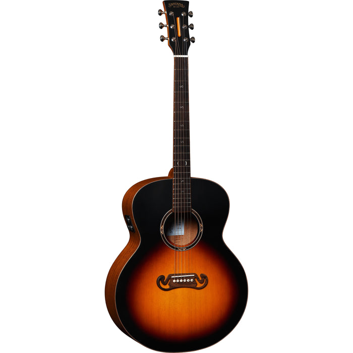 Santana Superb J44 jumbo gitarr sunburst