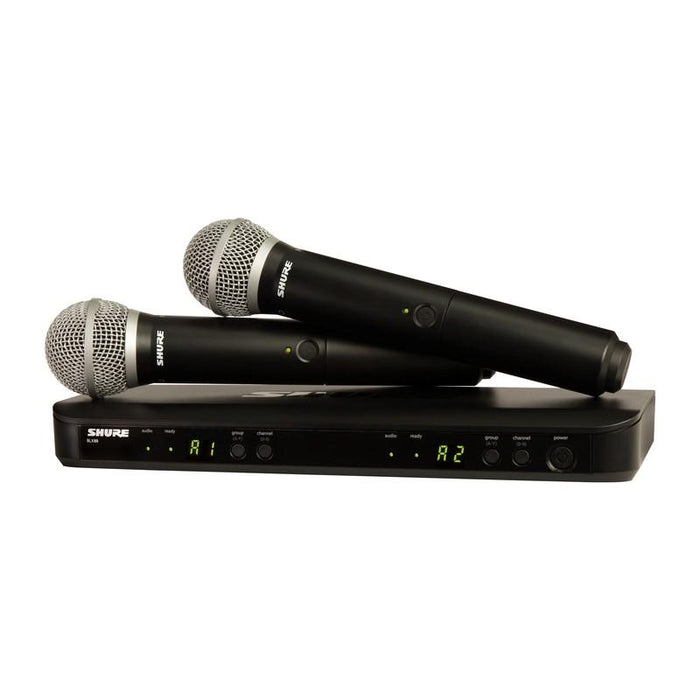 Shure BLX288-PG58 Dubbelt trådlöst mikrofonsystem