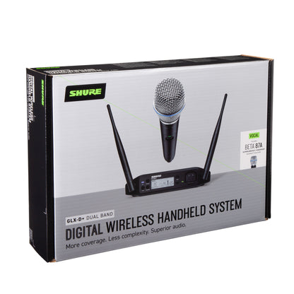 Shure GLXD24+E/B87A-Z4 trådløs mikrofonsystem med BETA®87A mikrofonsystem