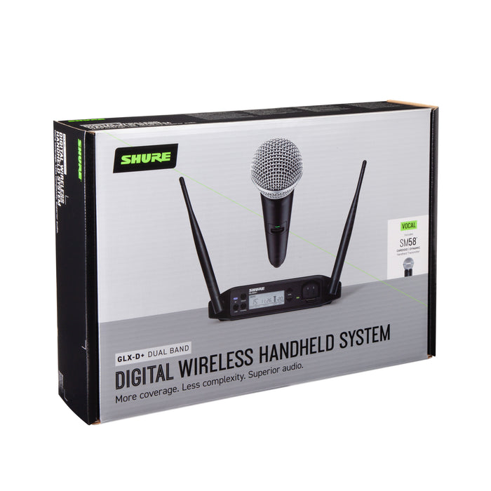 Shure GLXD24+E/SM58-Z4 trådlöst mikrofonsystem med SM58®