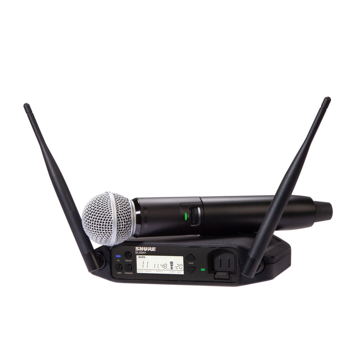 Shure GLXD24+E/SM58-Z4 trådlöst mikrofonsystem med SM58®