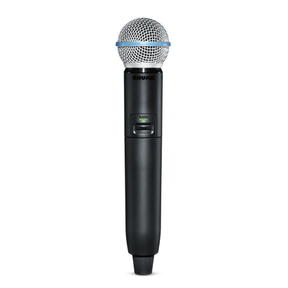 Shure GLXD24R+E/B58-Z4 trådlöst mikrofonsystem med BETA®58A