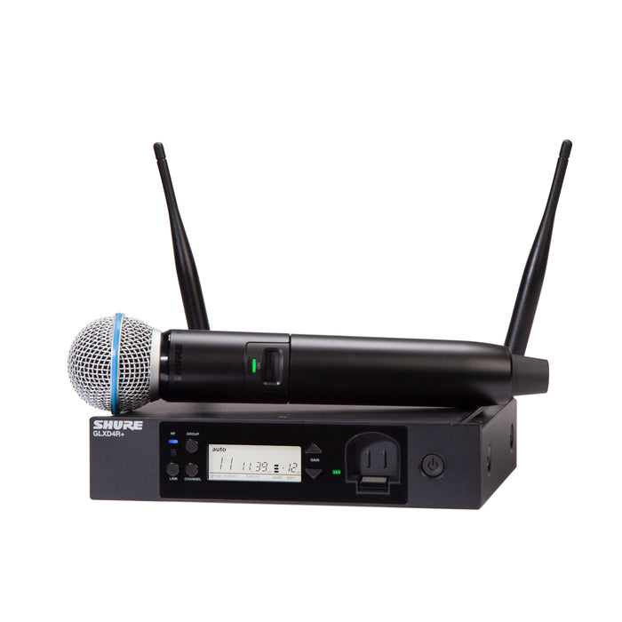 Shure GLXD24R+E/B58-Z4 trådlöst mikrofonsystem med BETA®58A